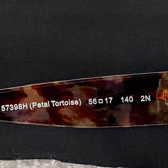 NWT COACH PETAL TORTOISE L1083 SUNGLASSES & CASE - Picture 15 of 15